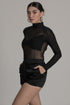 LIZZY Thick Satin High Waisted Hot Pants